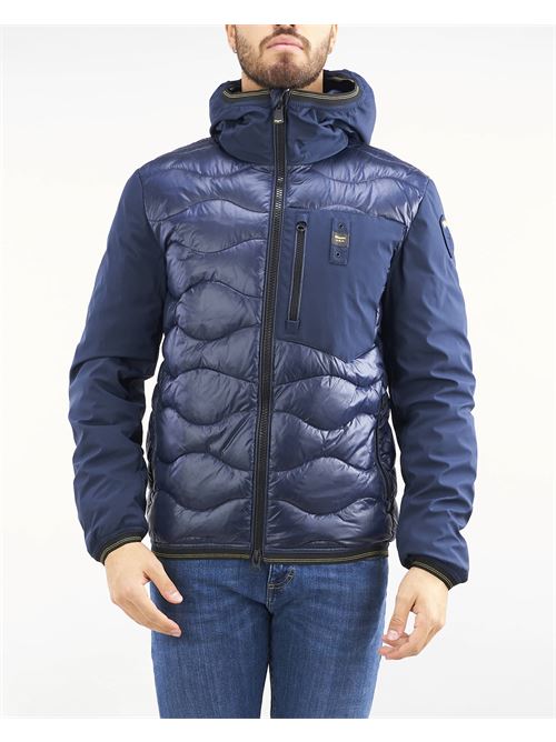 Nylon and neoprene down jacket Blauer BLAUER |  | BLUC08001888