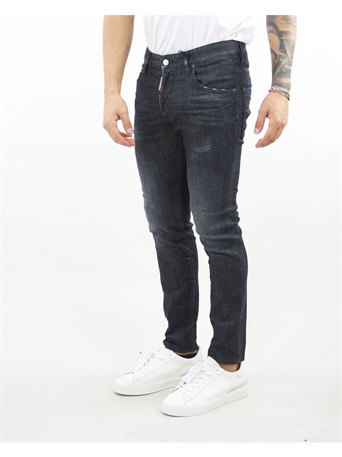 Dark Clean Wash Skater Jeans Dsquared DSQUARED | Jeans | S74LB1228900