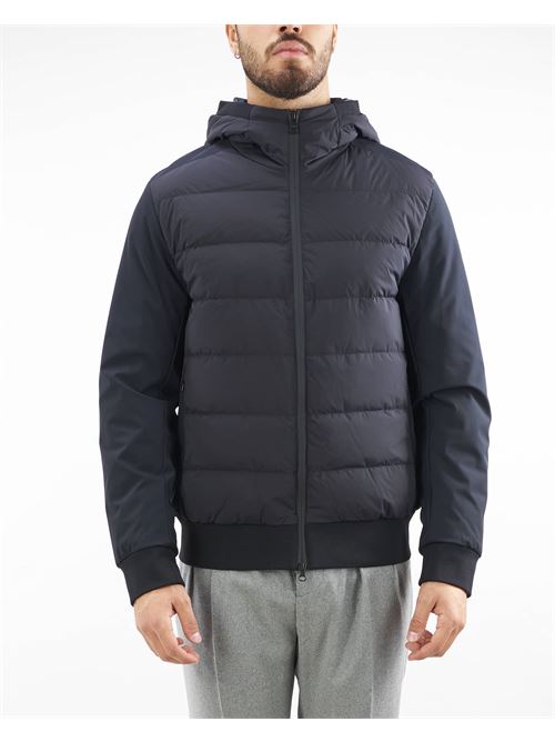 Bi-material jacket with hood Duno DUNO | Jacket | SARGON901