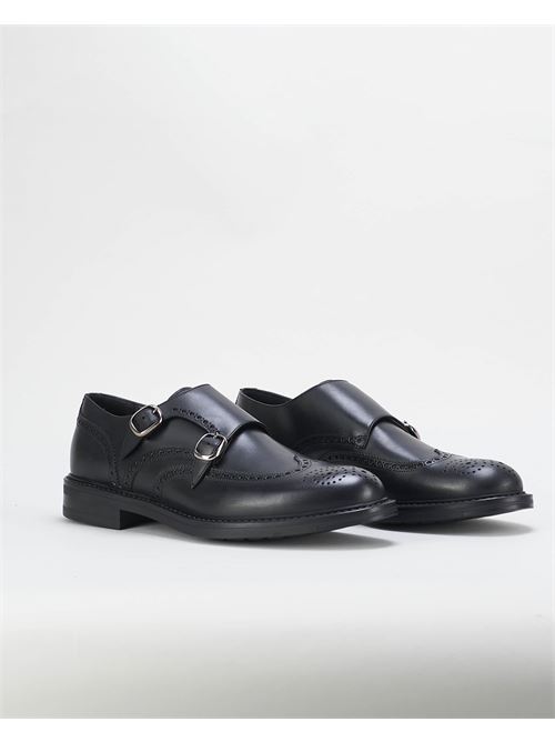 Leather shoed with double buckle Franceschetti FRANCESCHETTI | Shoe | 316902099