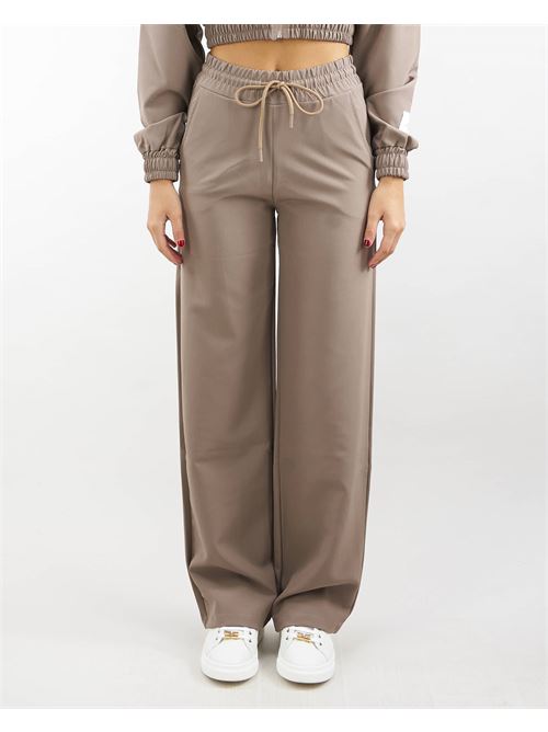 Wide leg jersey trousers with logo Hinnominate HINNOMINATE |  | HNW119222