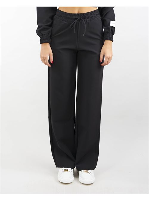 Wide leg jersey trousers with logo Hinnominate HINNOMINATE |  | HNW119299