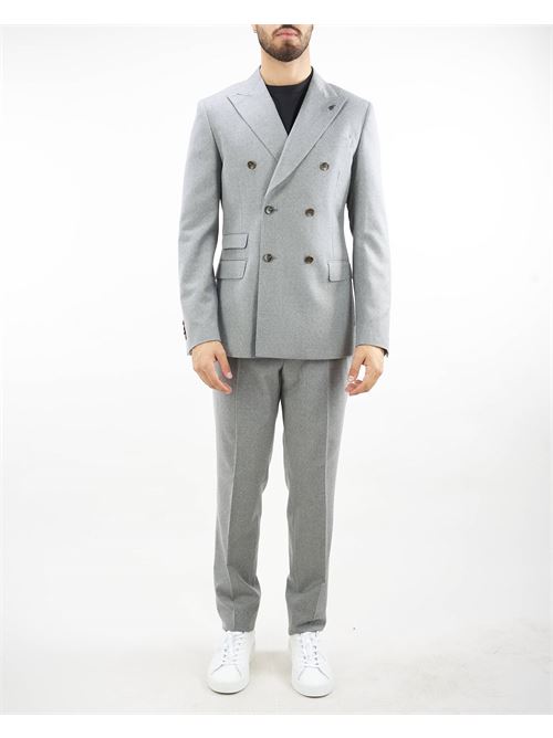 Double breasted wool suit Paoloni PAOLONI | abito | 3511A49823150996
