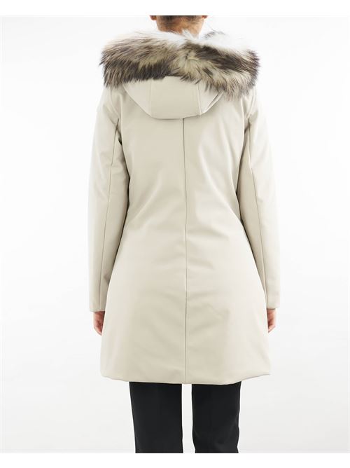 Winter Long Wom Jacket with real fur RRD RRD | Jacket | W23502FT85