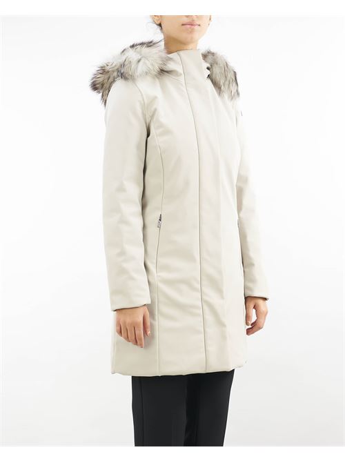 Winter Long Wom Jacket with real fur RRD RRD | Jacket | W23502FT85