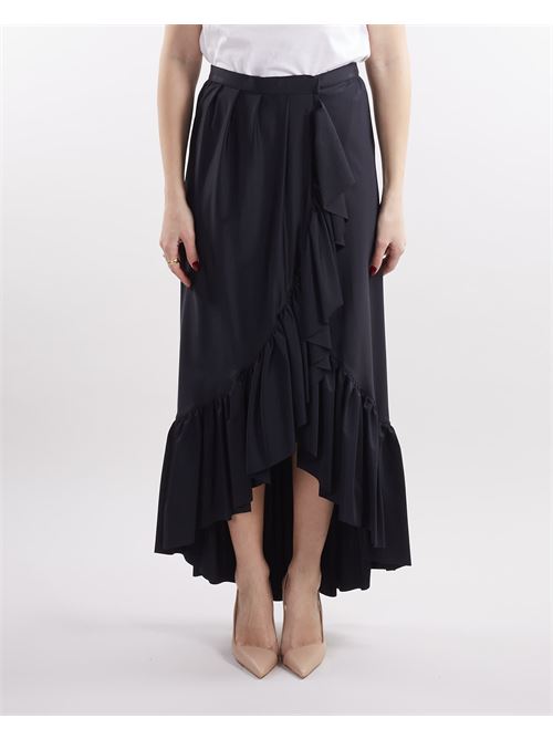Asymmetrical skirt with ruffles and flounces AMEN AMEN | Skirt  | HMS22372009