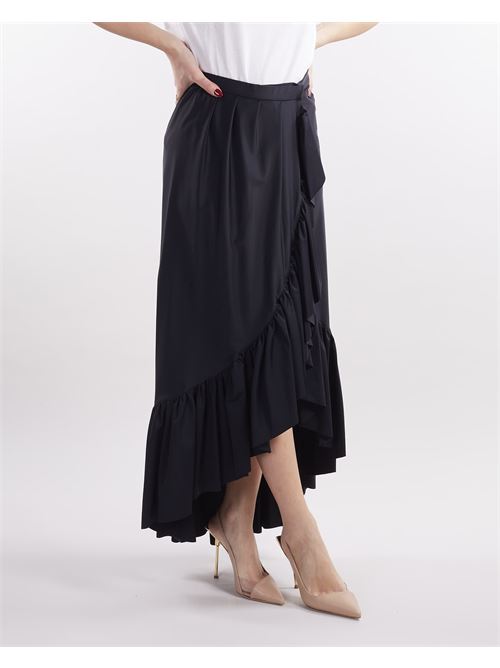 Asymmetrical skirt with ruffles and flounces AMEN AMEN | Skirt  | HMS22372009