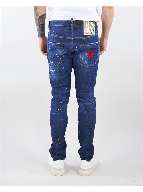 Dark Bob Wash Skater Jean Jeans Dsquared DSQUARED |  | S71LB1165470