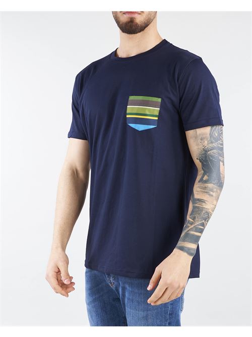 T-shirt con  taschino multicolor Gallo GALLO | T-shirt | AP51194131999