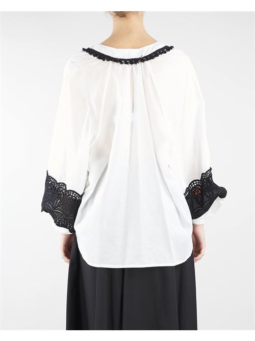 Blouse with lace inserts Icona ICONA |  | PP5LE0011096