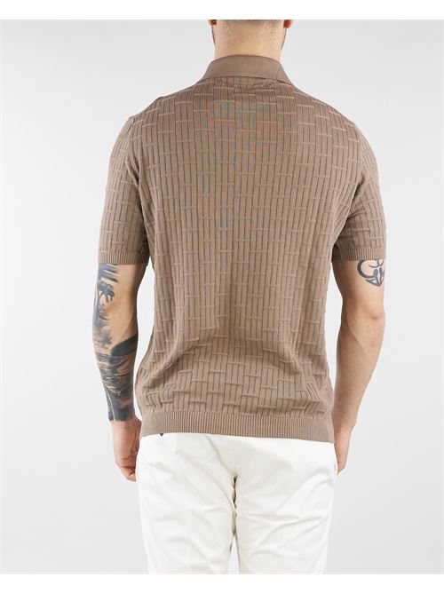 Jacquard knit polo shirt Jeordie's JEORDIE'S |  | 20552374