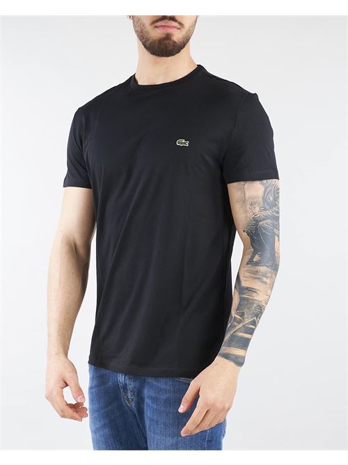Pima cotton t-shirt with logo Lacoste LACOSTE | T-shirt | TH6709T031