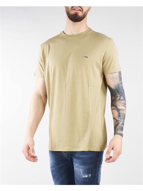 Pima cotton t-shirt with logo Lacoste LACOSTE | T-shirt | TH6709TCB8