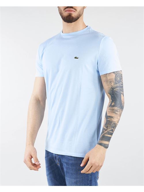 Pima cotton t-shirt with logo Lacoste LACOSTE | T-shirt | TH6709THBP