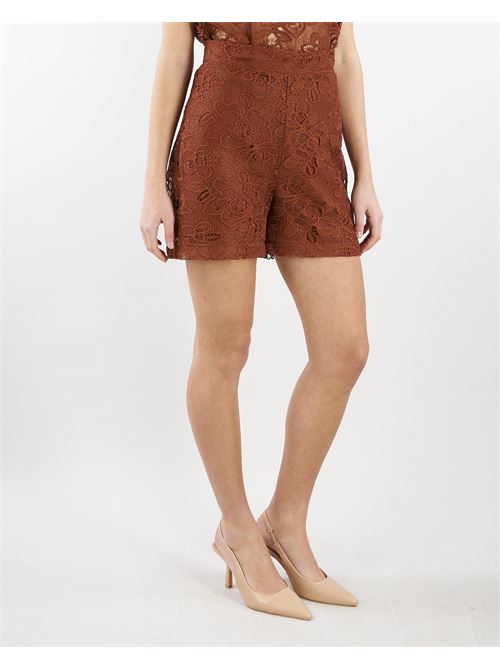 Lace shorts Mariuccia MARIUCCIA | Shorts | 8434TERRA