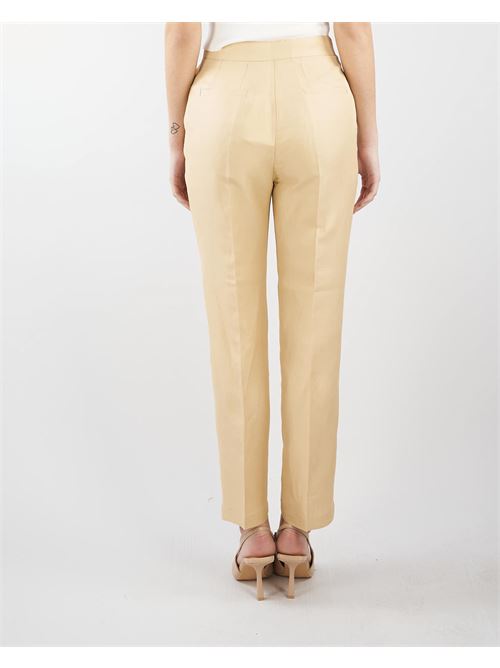 Pantalone in misto lino Nenette NENETTE | Pantalone | EUGENIA626