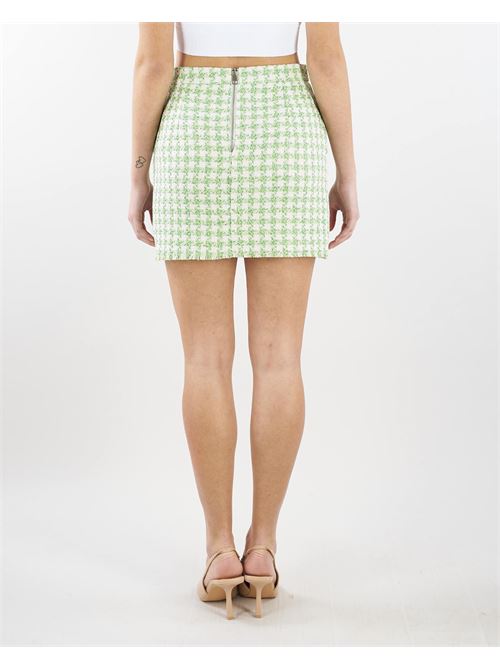 Two-tone skirt Vicolo  VICOLO | Skirt  | TE0627VERDE-BIANCO