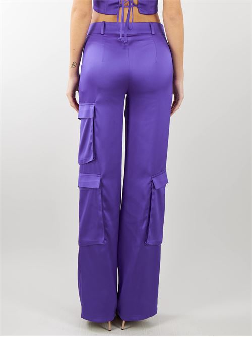 Satin cargo trousers Actualee ACTUALEE | Trousers | ACT12109PA2940153