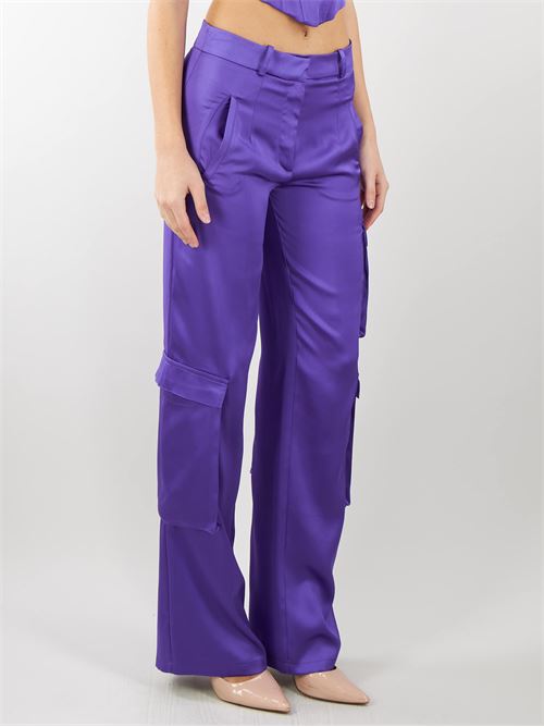 Satin cargo trousers Actualee ACTUALEE | Trousers | ACT12109PA2940153
