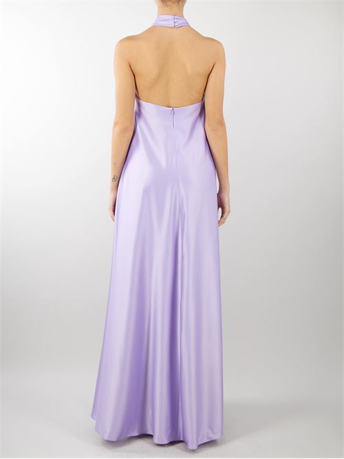 Satin dress with american neckline Actualee ACTUALEE |  | ACT12172AB393344