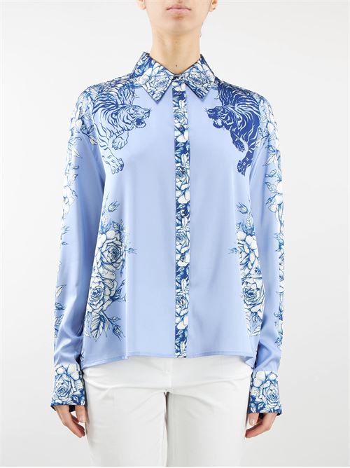 Satin printed shirt Blugirl by Bluemarine BLUGIRL | Shirt | RA4101T3836N9164