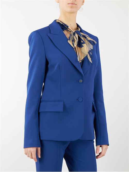Blazer jacket in stretch crèpe Blugirl by Bluemarine BLUGIRL | Jacket | RA4126T319193943