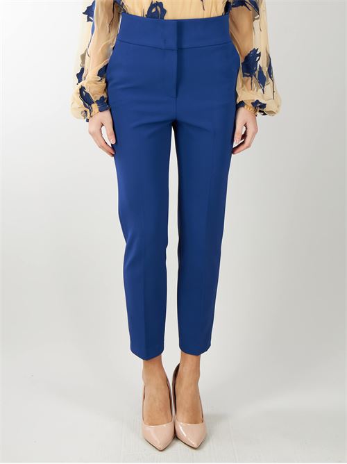 Pantalone a sigaretta in crèpe stretch Blugirl by Bluemarine BLUGIRL | Pantalone | RA4131T319193943
