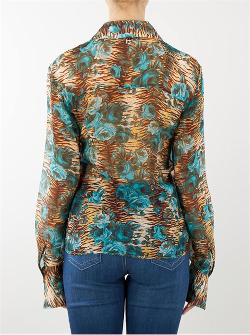 Silk blend shirt with rouches Blugirl by Bluemarine BLUGIRL | Shirt | RA4174T3079N9208