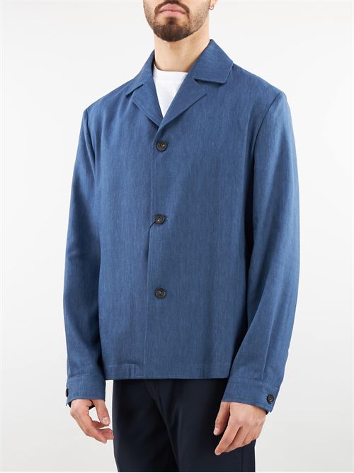 Linen and wool blend overshirt Corneliani CORNELIANI |  | 93LI4093184403