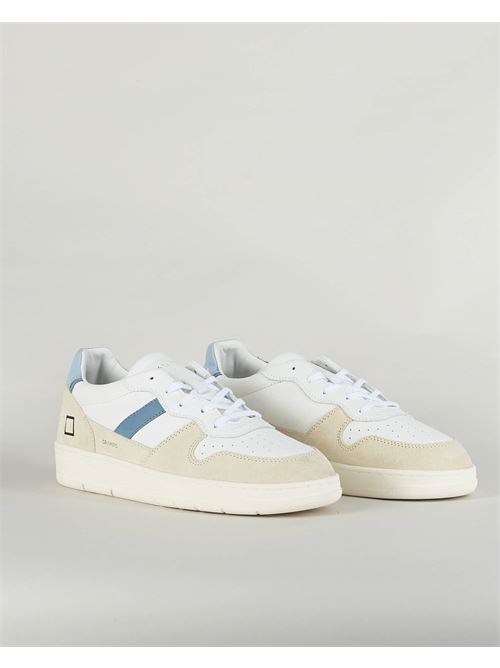 Sneakers Court 2.0 Vintage Calf White-Sky D.A.T.E. DATE | Sneakers | M401C2VCWKWK