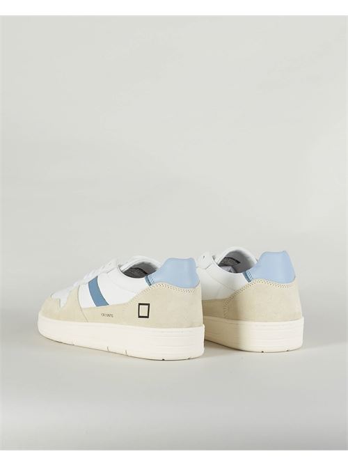 Sneakers Court 2.0 Vintage Calf White-Sky D.A.T.E. DATE | Sneakers | M401C2VCWKWK