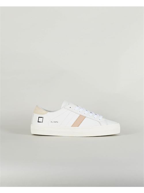 Hill Low Vintage Calf White-Cream Sneakers D.A.T.E. DATE | Sneakers | W401HLVCIRIR