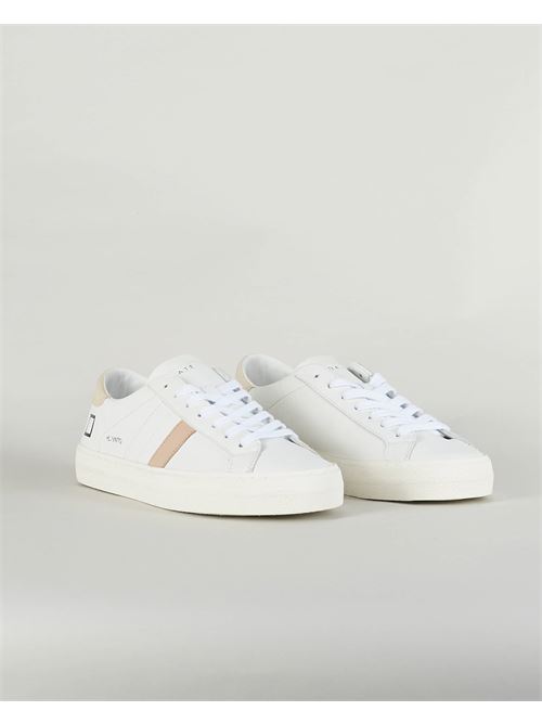 Hill Low Vintage Calf White-Cream Sneakers D.A.T.E. DATE | Sneakers | W401HLVCIRIR
