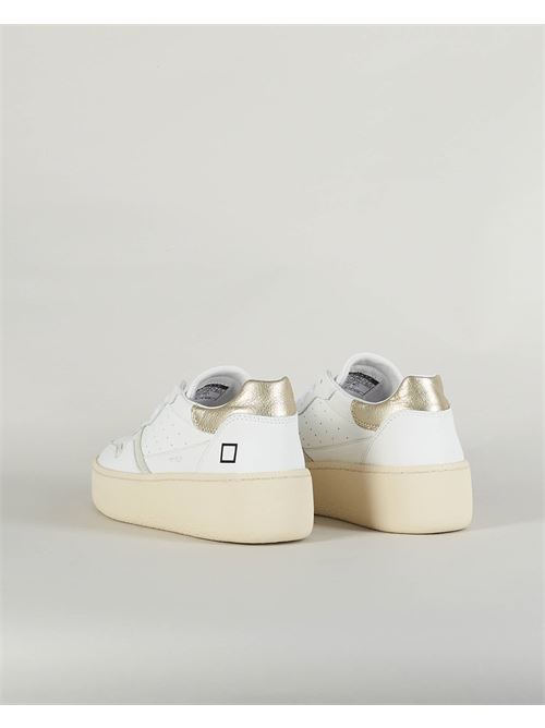 Step Calf White-Platinum Sneakers D.A.T.E. DATE | Sneakers | W997STCAWMWM