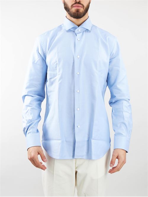 Cotton micro-patterned shirt Delsiena DELSIENA |  | FD64632002