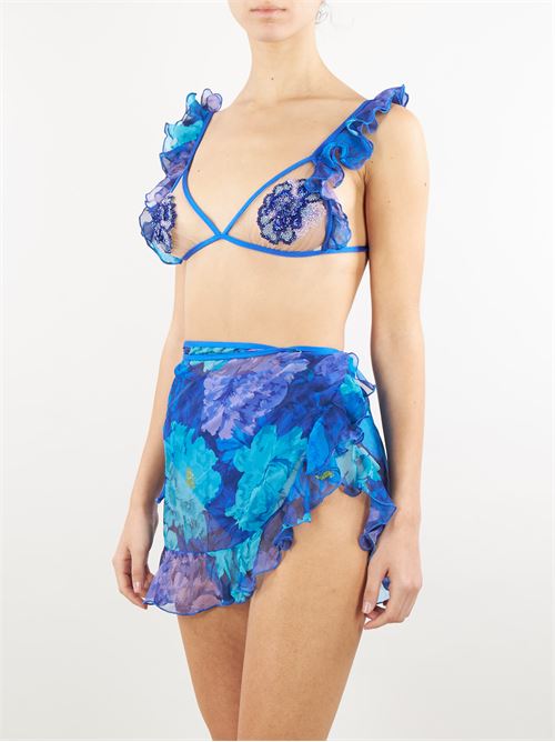 3 pieces bikini with embroidery District Margherita Mazzei DISTRICT MARGHERITA MAZZEI | Swimming suit | 4LR00409