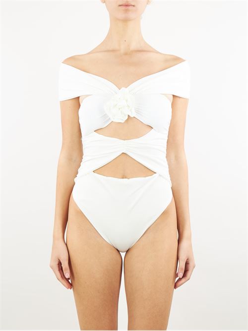 One-piece swimsuit with flower detail Disitrict Margherita Mazzei DISTRICT MARGHERITA MAZZEI | Swimming suit | 4LU5183