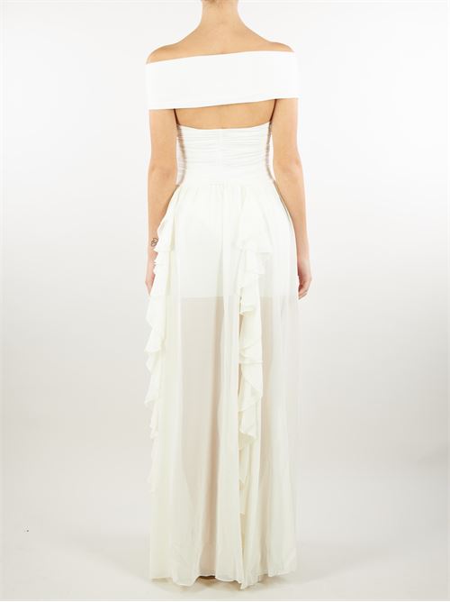 Long skirt with ruffles District Margherita Mazzei DISTRICT MARGHERITA MAZZEI | Skirt | 4LU6683