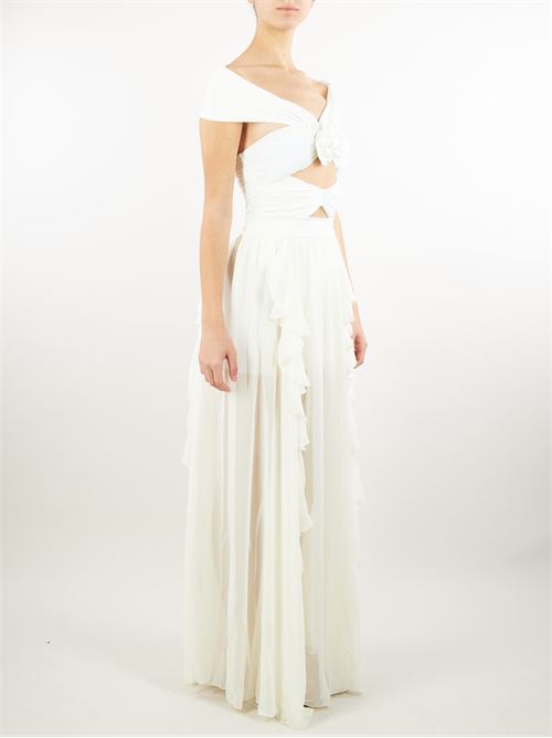 Long skirt with ruffles District Margherita Mazzei DISTRICT MARGHERITA MAZZEI | Skirt | 4LU6683