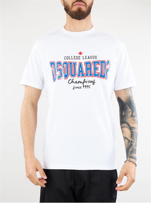 T-shirt with logo print Dsquared DSQUARED |  | S74GD1258100