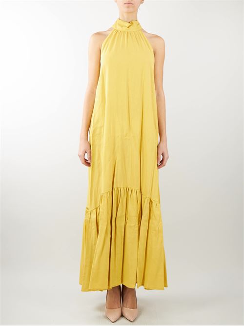 Long linen blend dress Icona ICONA |  | QP5MR0162008