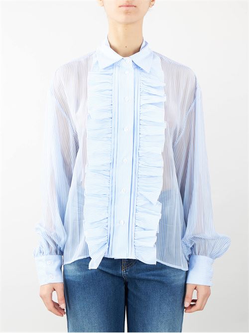 Striped shirt with ruffles Imperial IMPERIAL |  | CLR9HEP55