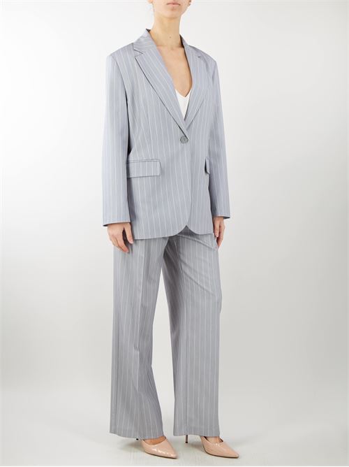 Single-breasted pinstripe pattern jacket Imperial IMPERIAL | Jacket | JAI5HBS98