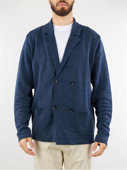 Linen and cotton blend knit jacket Jeordie's JEORDIE'S |  | 40631400