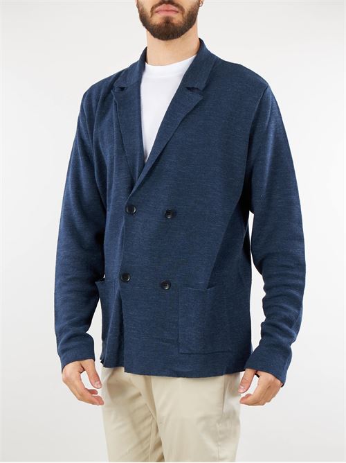 Linen and cotton blend knit jacket Jeordie's JEORDIE'S |  | 40631400