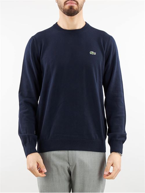 Crew neck sweater with logn sleeves and logo Lacoste LACOSTE |  | AH0128166
