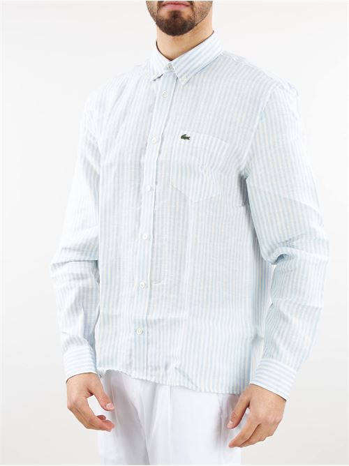 Striped linen shirt Lacoste LACOSTE |  | CH6985E7B