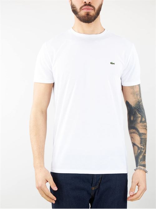 T-shirt girocollo in cotone Pima Lacoste LACOSTE | T-shirt | TH6709001