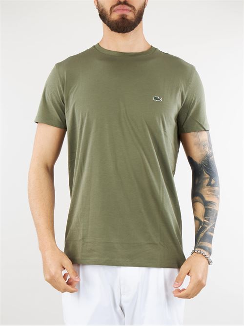 T-shirt girocollo in cotone Pima Lacoste LACOSTE | T-shirt | TH6709316