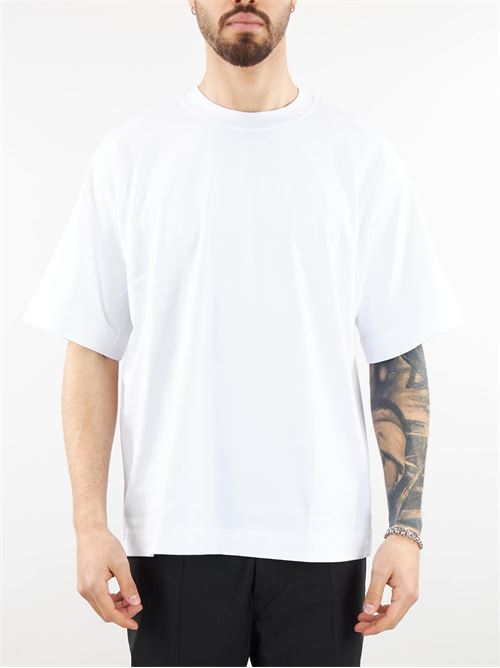 T-shirt loose fit in cotone pesante con ricamo Lacoste LACOSTE | T-shirt | TH7537001